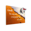 Plaque funéraire empreinte-sable 16 Plaquedeces.fr